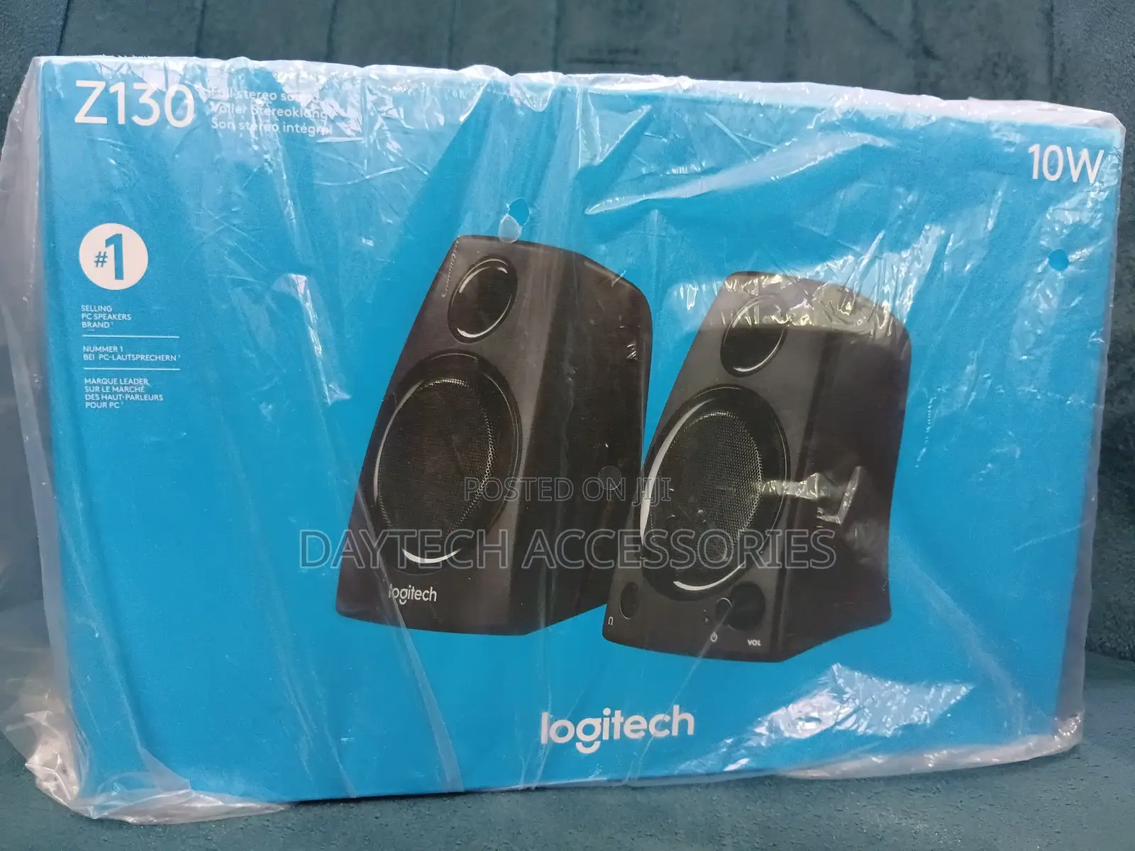 Logitech Z130 Stereo Laptop/Computer Speakers - Black