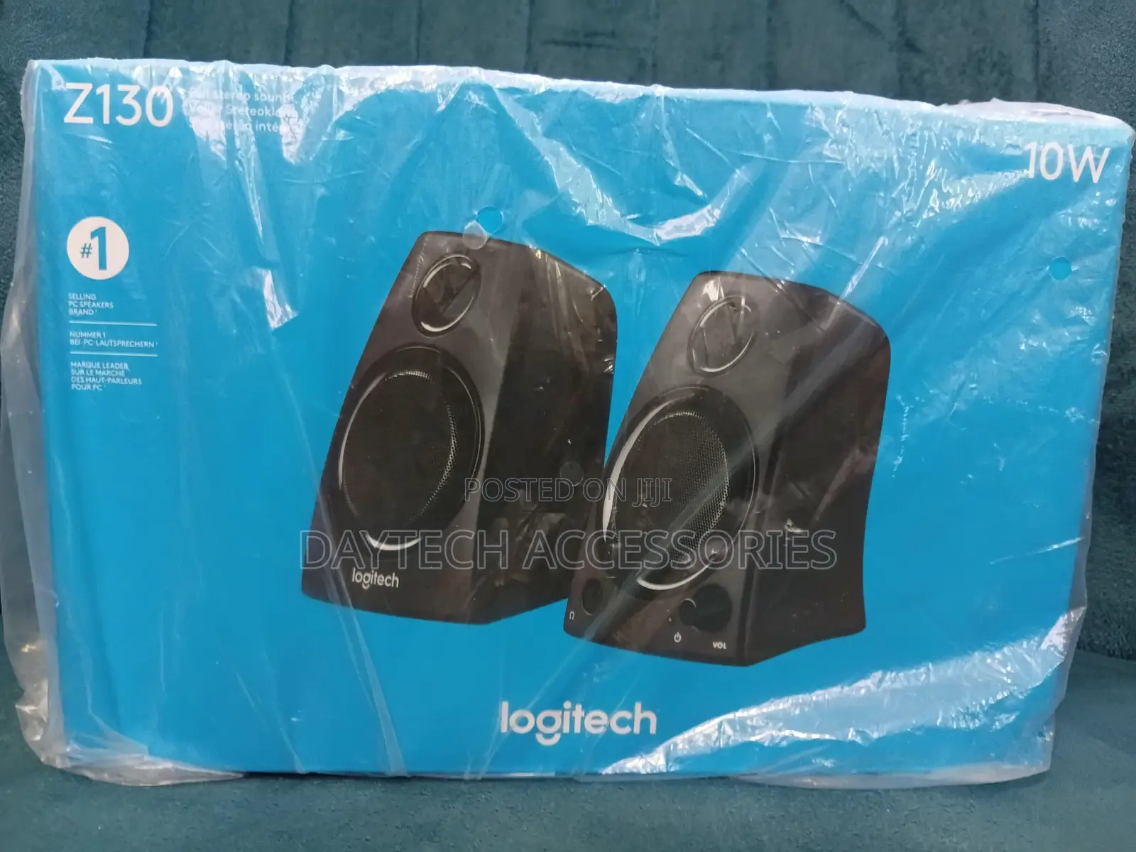 Logitech Z130 2.0 Stereo Speakers With Easy Controls