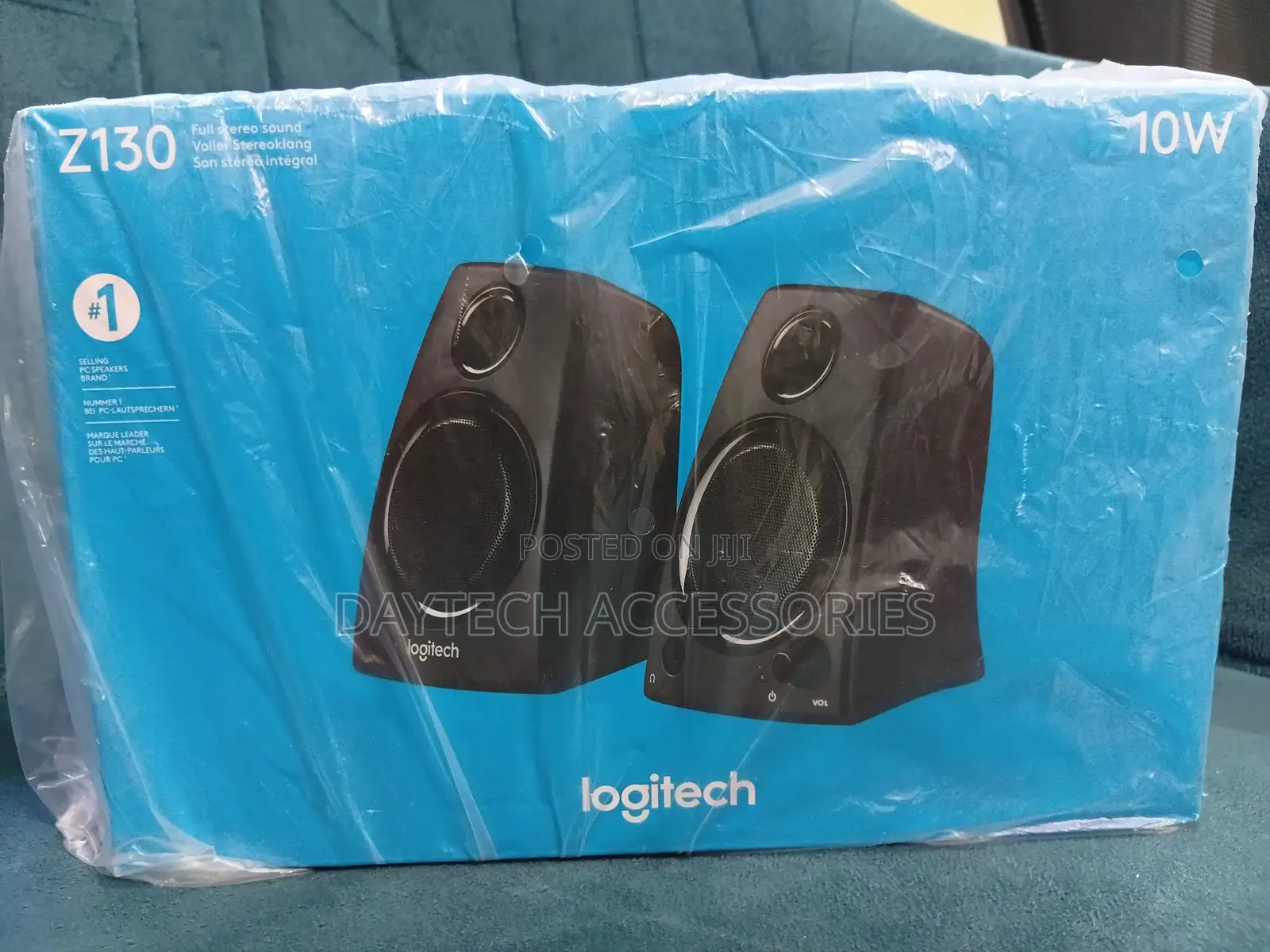 Logitech Z130 2.0 Stereo Speakers With Easy Controls