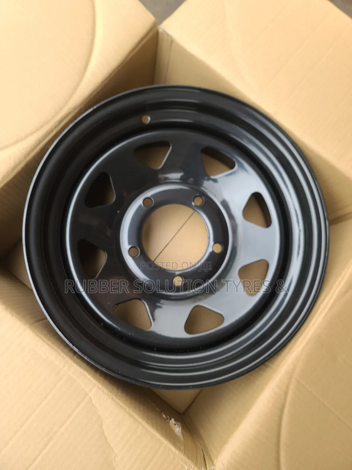Rims Size 16 Hinches 5 Holes 7 J Steel Rims for Landcruiser