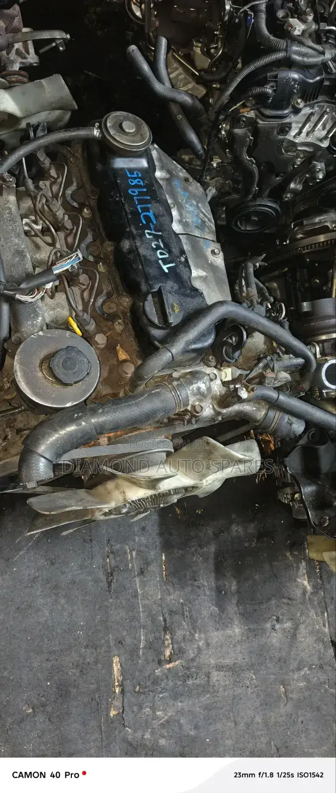 Td27 Complete Engine Turbo