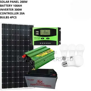 200w Solar Full Kit System Complete Home
