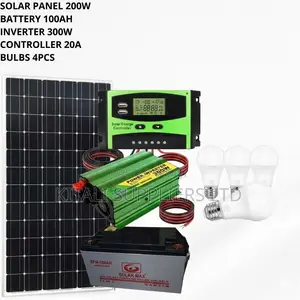 200w Solar Full Kit System Complete Home