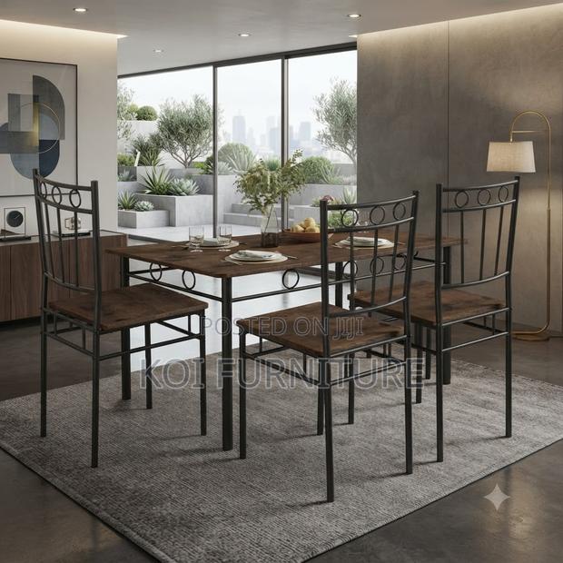 Dining Set; Home Imperior 4 Seaters Dining Set - thumbnail 3