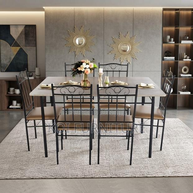 Dining Set; Home Imperior 4 Seaters Dining Set - thumbnail 4