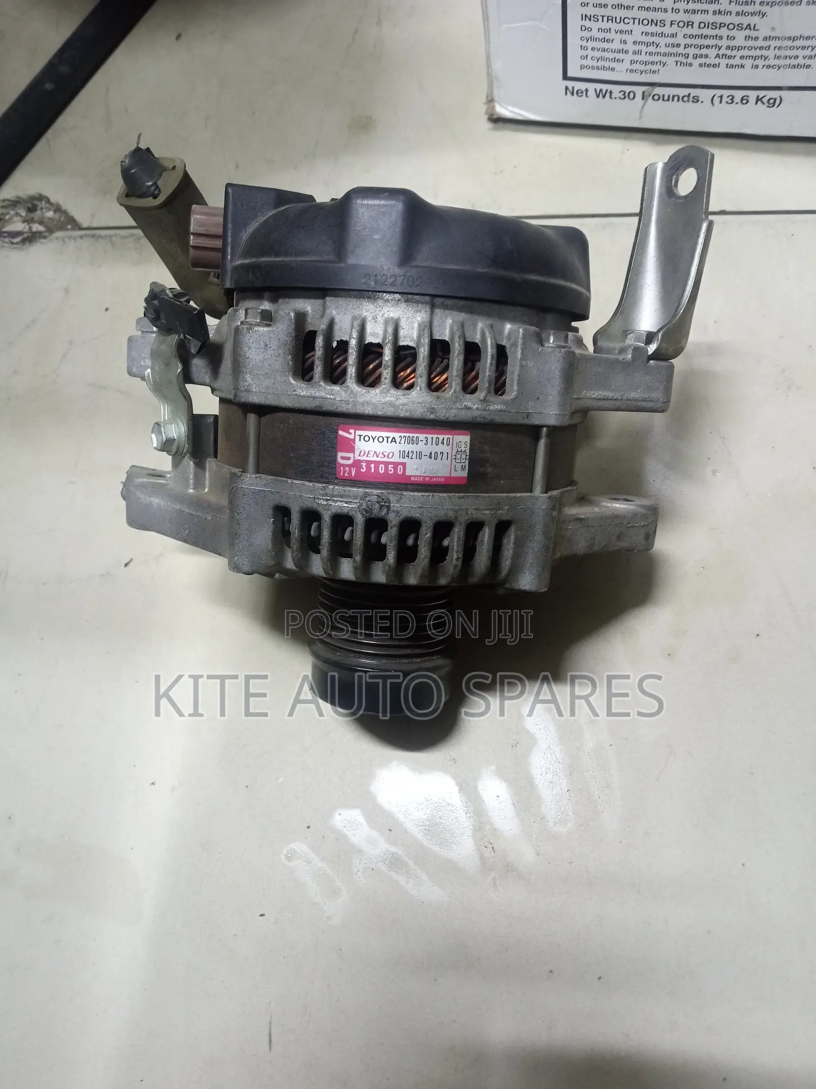 Mark X Alternator