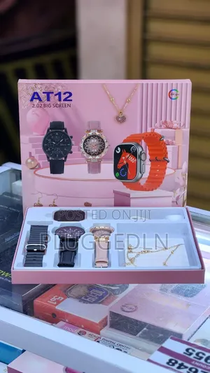 3 Watches Gift Set – 1 Smartwatch + 2 Classic Watch