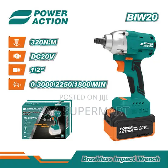 Ax-bis20 Cordless Impact Screwdriver Power Action