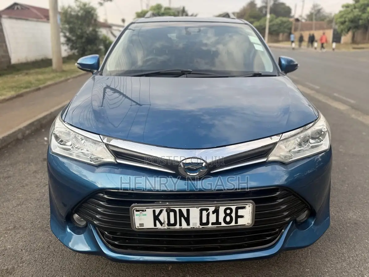 Toyota Corolla Fielder 2015 Blue