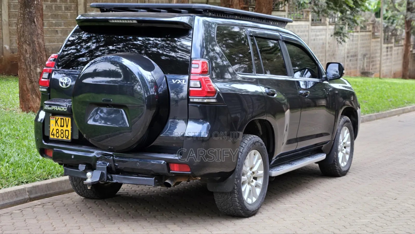 Toyota Land Cruiser Prado 2015 Black