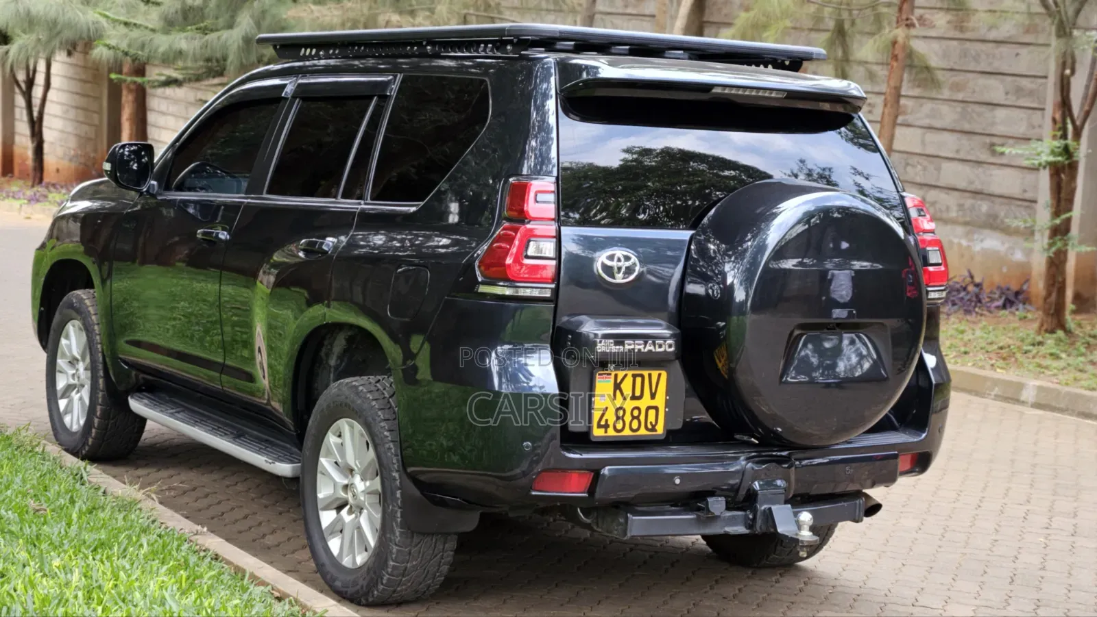 Toyota Land Cruiser Prado 2015 Black