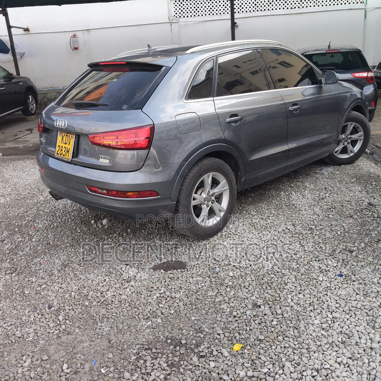 Audi Q3 2017 Gray