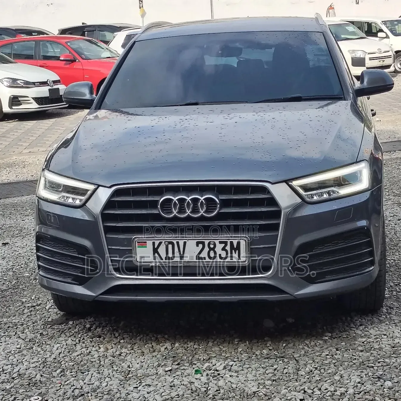 Audi Q3 2017 Gray