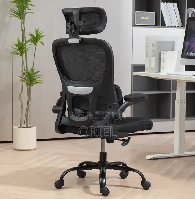 Office Chair : Adjustable Swivel High Back Ergonomic Chair
