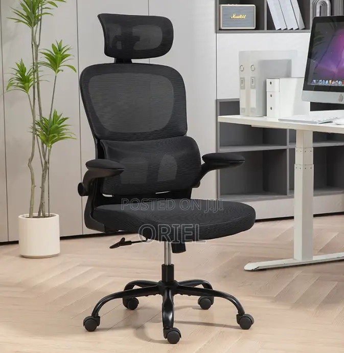 Office Chair : Adjustable Swivel High Back Ergonomic Chair