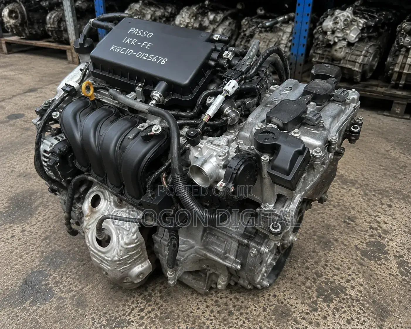 Toyota Passo 1kr-Fe Complete Engine Genuine Ex Japan 1000cc