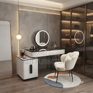 Dressers; Bedroom Fashioned Dressing Room Vanity Set