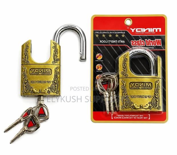 Hardened Steel Shackle 60mm Padlock
