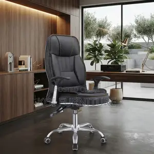 Office Chairs; Recliner Leather High Contoured Back Chairs