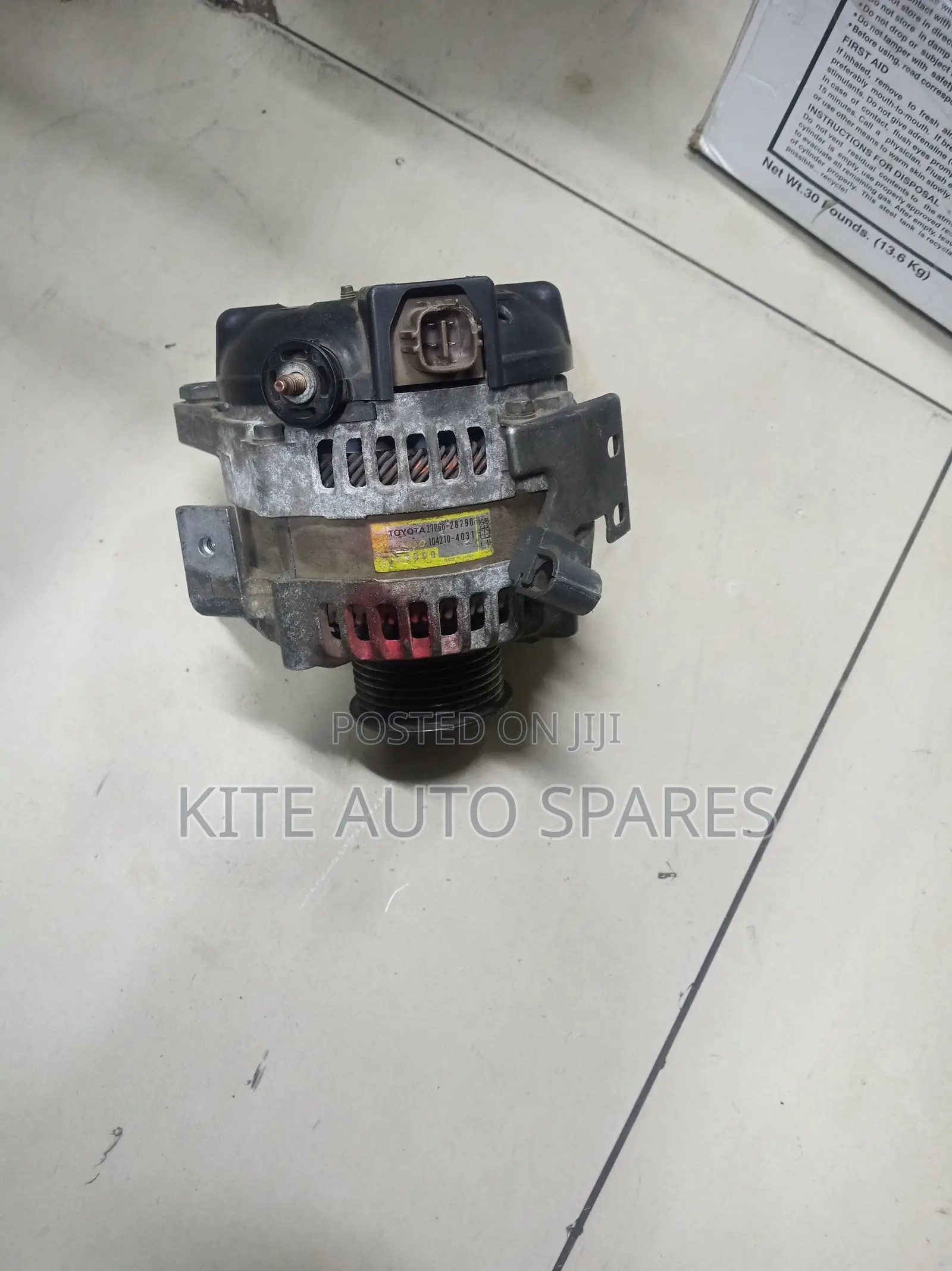 Harrier 2az Alternator