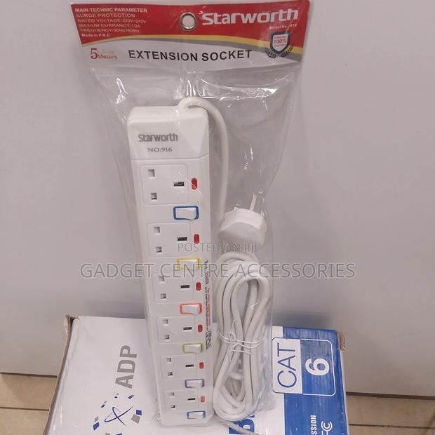Starworth Extension 5m, 6 Way - thumbnail 3