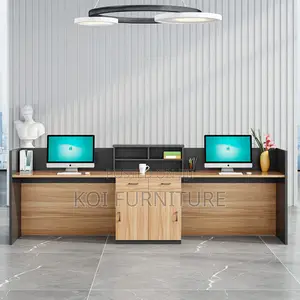 Reception Desk; 1.8 Meter Construction Reception Table Desk