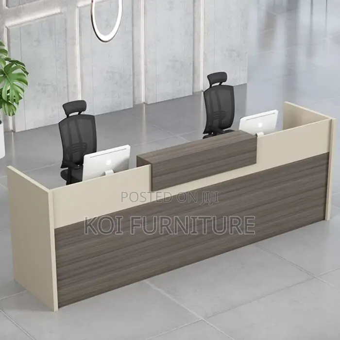 Reception Desk; 1.8 Meter Construction Reception Table Desk