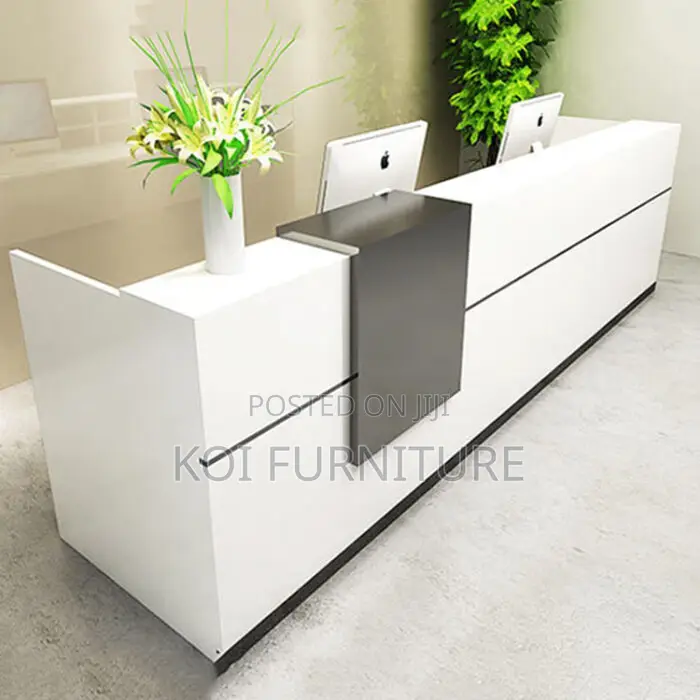 Reception Desk; 1.8 Meter Construction Reception Table Desk
