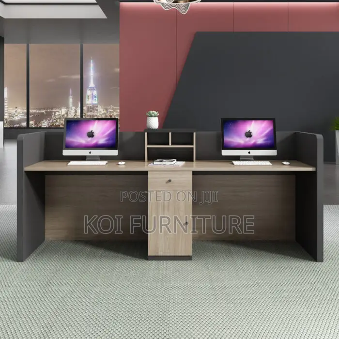 Reception Desk; 1.8 Meter Construction Reception Table Desk