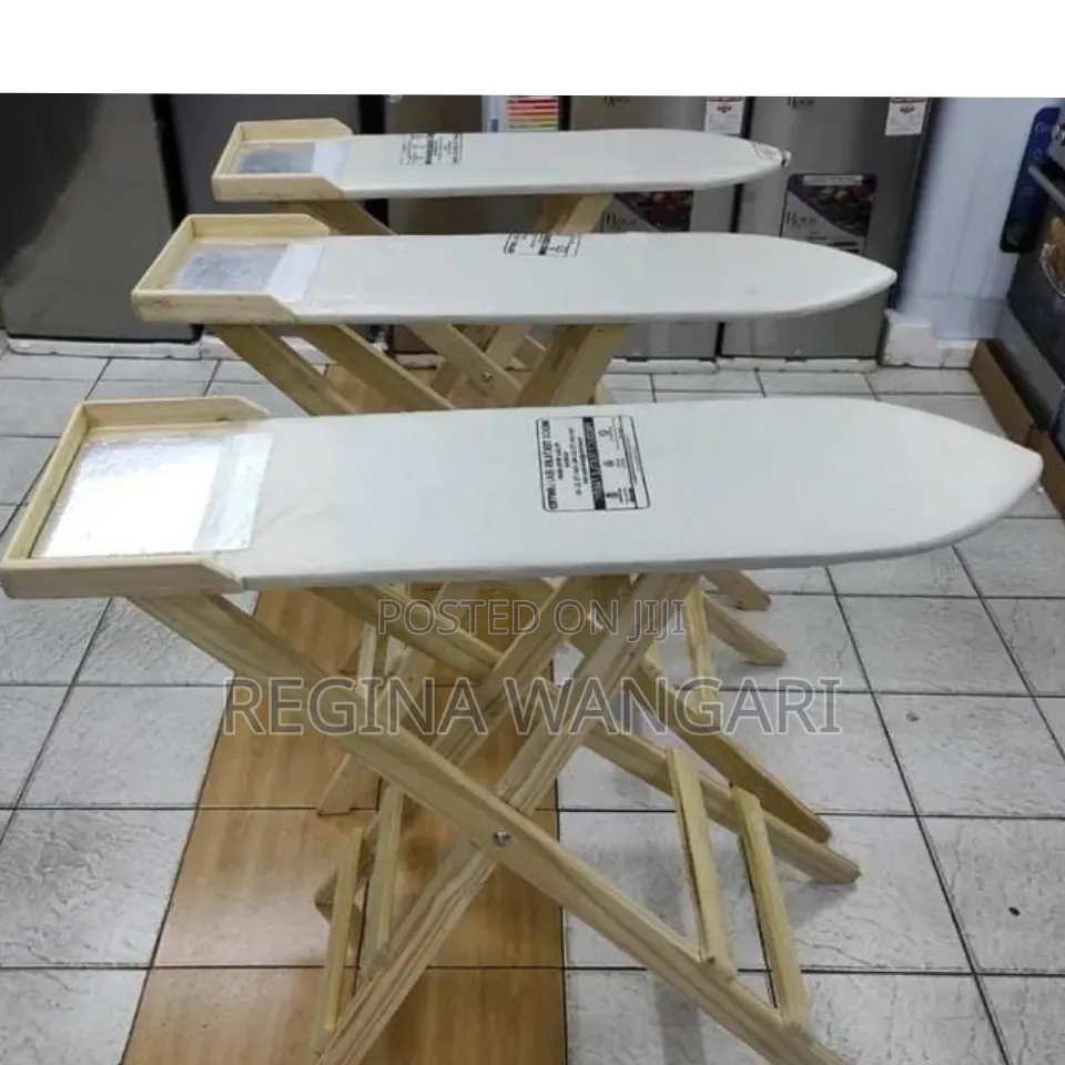 Ironing Board With Wooden Stands
