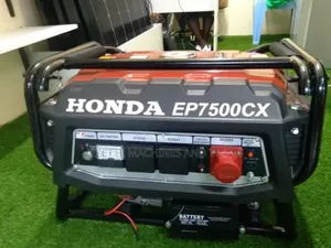 Honda Ep7500cx 7.5kva Petrol Generator With Wheels and Handle