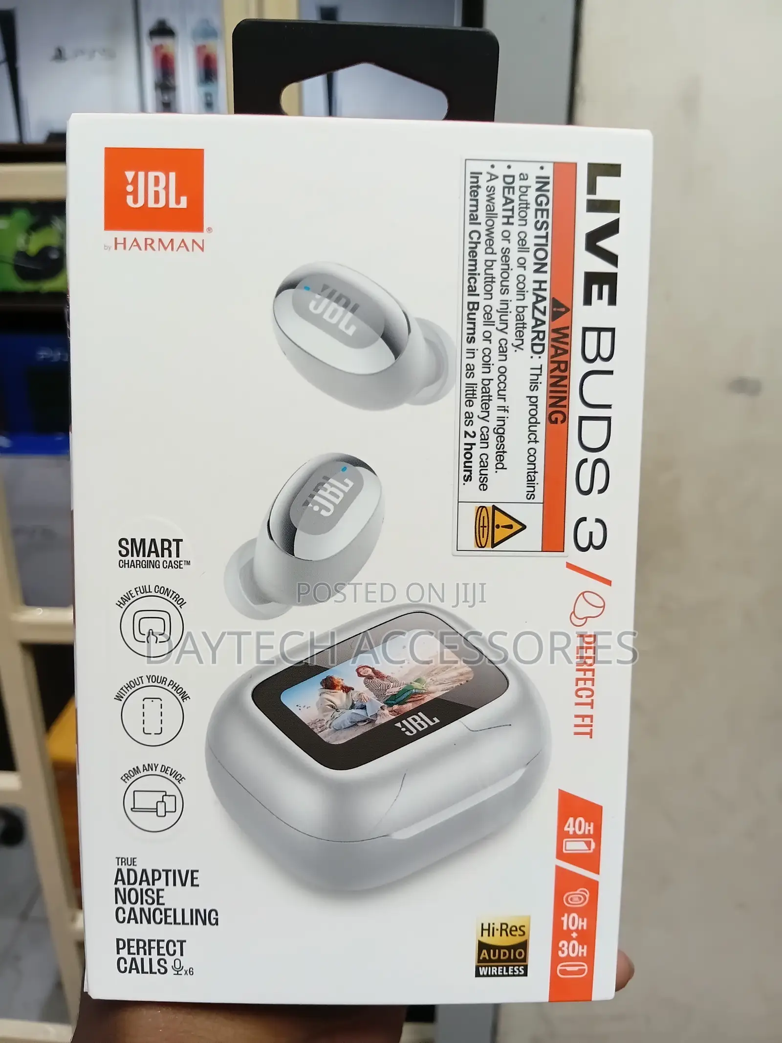 JBL Live Buds 3 Wireless Bluetooth Buds Headphones