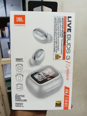 JBL Live Buds 3 Wireless Bluetooth Buds Headphones