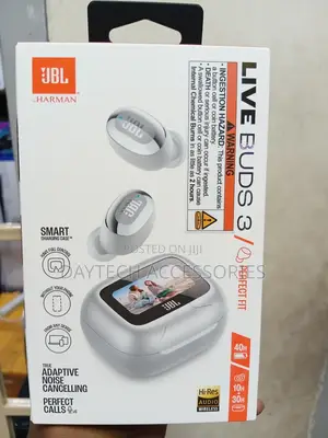 JBL Live Buds 3 Wireless Bluetooth Buds Headphones