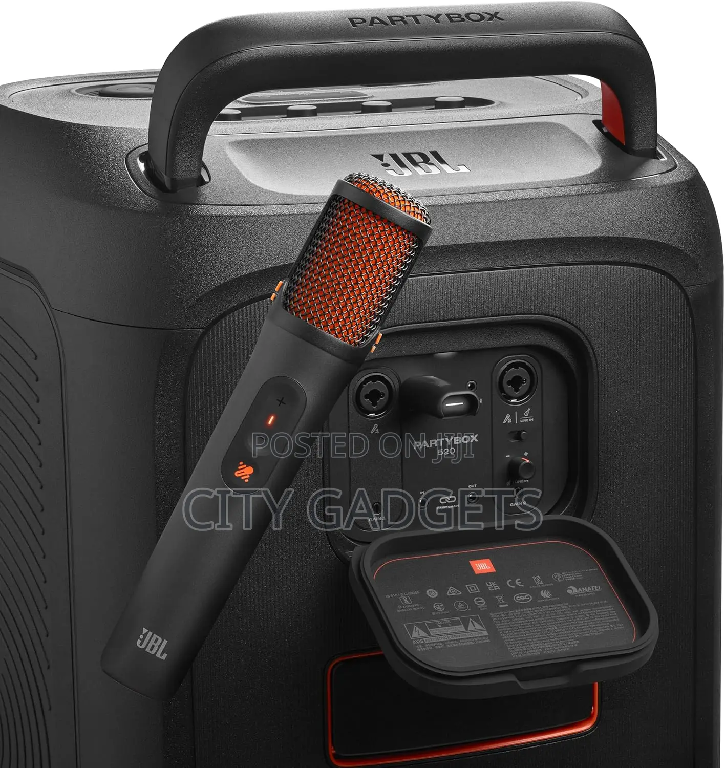 JBL Easysing Mics - Two Wireless Microphones Real-Time Vocal Removal