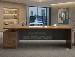 Office Desk; 1.4 Meters Executive Professional Design Desk