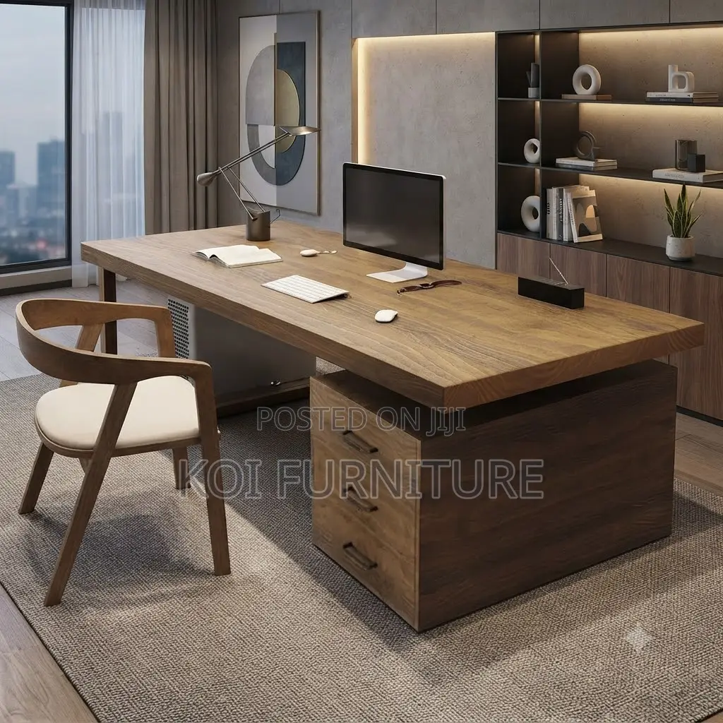 Office Desk; 1.4 Meters Executive Professional Design Desk