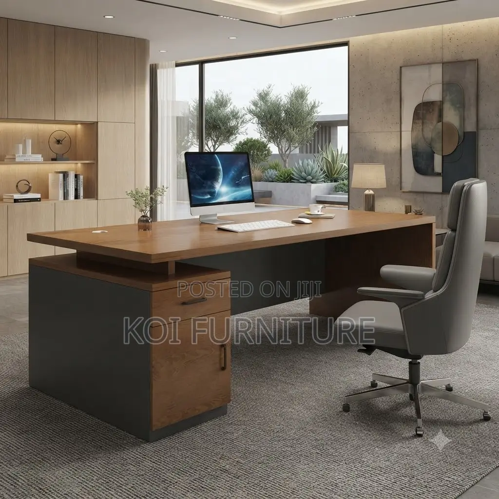 Office Desk; 1.4 Meters Executive Professional Design Desk