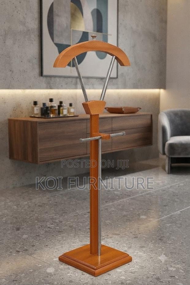 Dressers; Mahogany Executive Long Professionals Coat Hanger