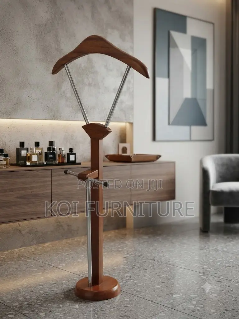 Dressers; Mahogany Executive Long Professionals Coat Hanger