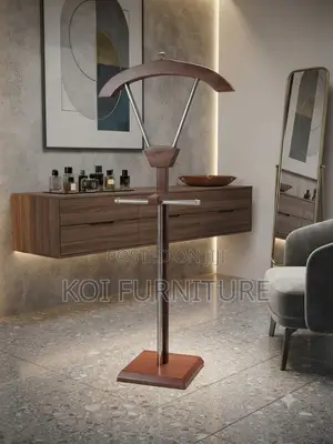 Dressers; Mahogany Executive Long Professionals Coat Hanger