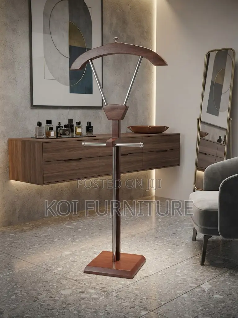 Dressers; Mahogany Executive Long Professionals Coat Hanger