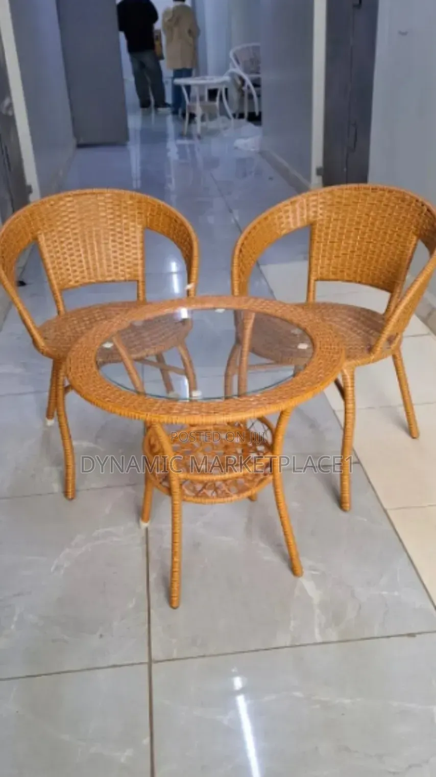 Wooven Balcony 3pcs Set,Seat and Tables