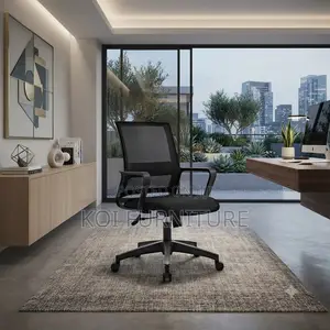 Office Chairs; Mid Back Mesh Clerical Kaptains Office Chair