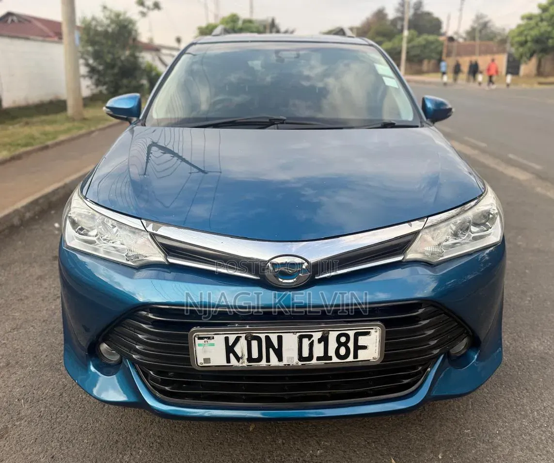 Toyota Corolla Fielder 2015 Blue