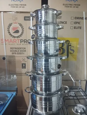 12 PCS Stainless Steel Edenberg Sufuria