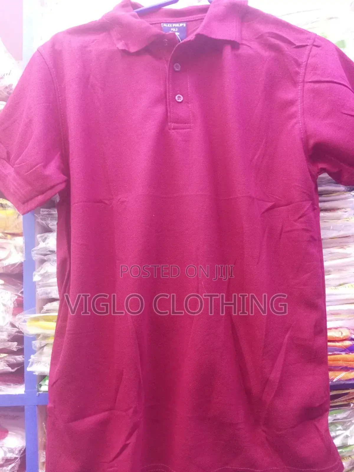 Plain Maroon Poloshirts