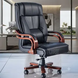 Office Chairs; High Leather Multiple Adjustable Executive Bliss Chair
