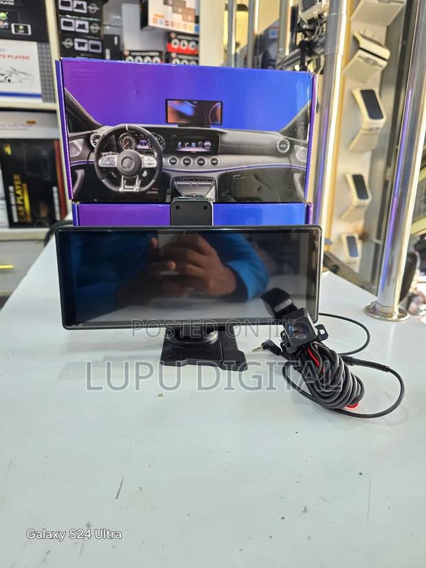 10.26 Inch Carplay Radio With Front and Back Dash Camera - main view