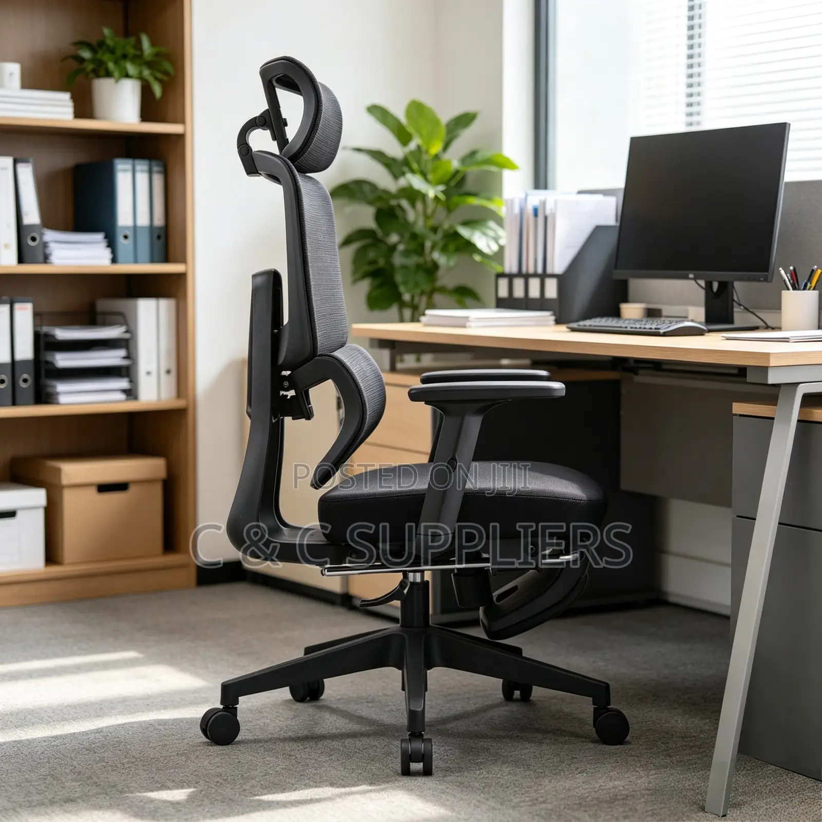 Orthopedic Home Chair With Footrest
